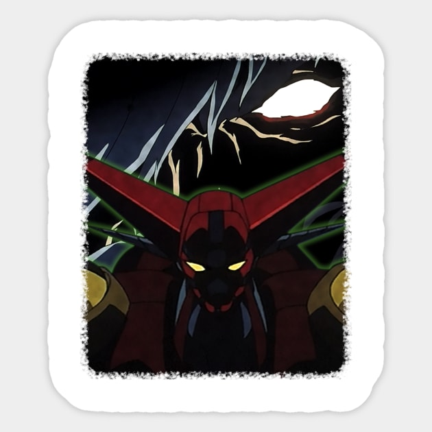 Go nagai collection - Shin getter 1 Sticker by Tenshi_no_Dogu